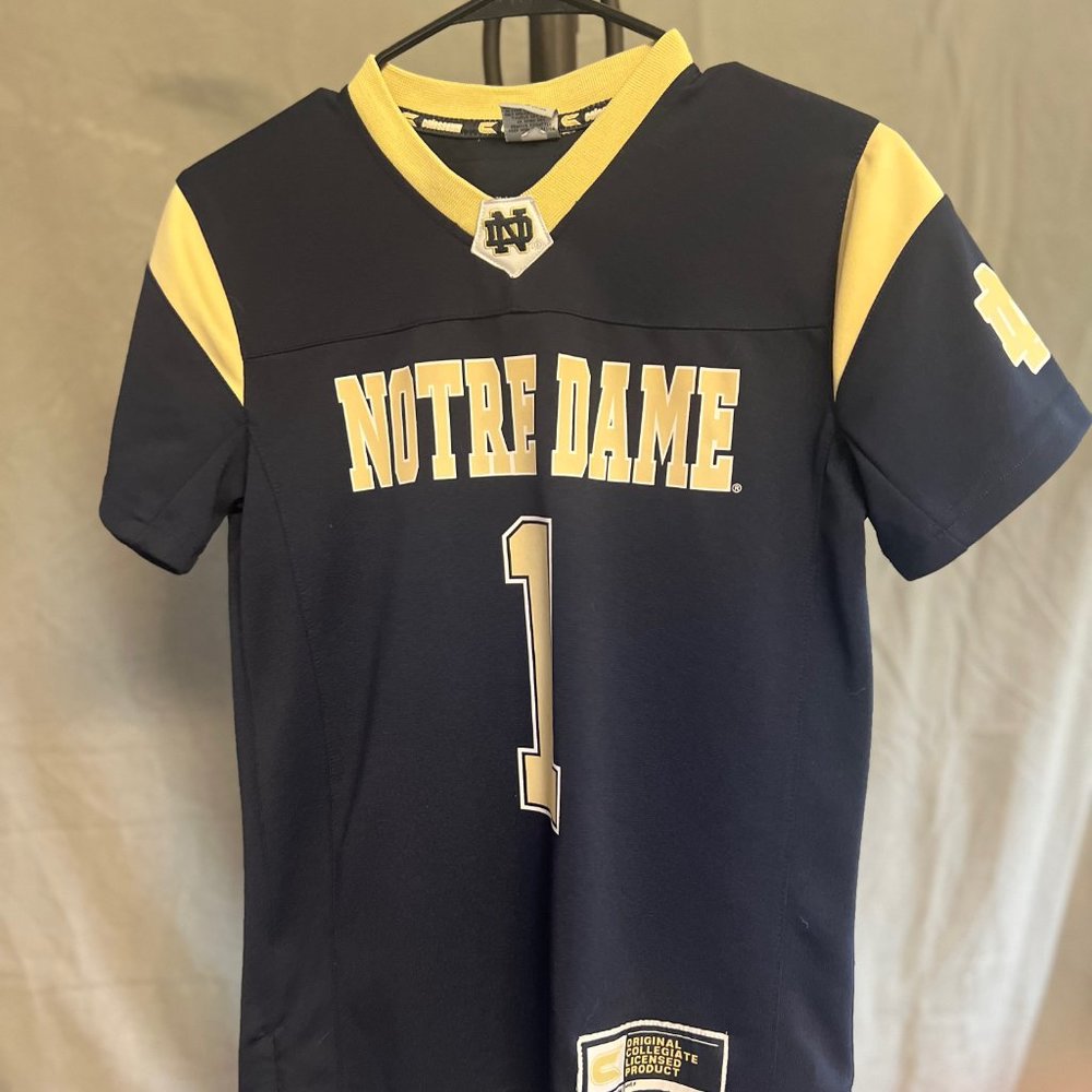 Notre Dame youth jersey